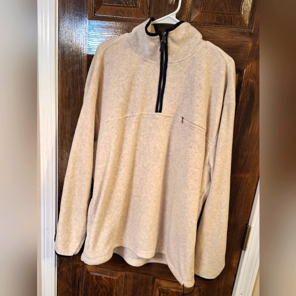 Vtg Winners 1/4 zip pullover,  size L